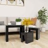 3x Nesting Coffee Tables Engineered Wood Table Furniture Multi Colours vidaXL