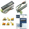 HEAVY DUTY U-M99 12V 24V AM/FM EXCAVATOR RADIO & MP3 PLAYER FOR HITACHI KOMATSU