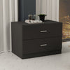 Orlando 2 Drawer Wooden Kids Bedroom Chest Cabinet Modern Storage Cupboard Wide