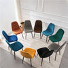 Dining Chairs 2/4/6pcs Modern Suede/Velvet Back Sturdy metal Legs Office/Cafe
