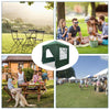 2x2m Pop Up Gazebo Marquee Garden Party Tent Canopy w/4 Side Panels Carry Bag UK