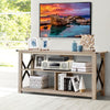 3-Tier TV Stand for TVs up to 55" Industrial Console Table Entertainment Center
