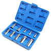 10PCS Multi Triple Square Spline Bit Socket Set Mechanics Tool 1/4" 3/8" 1/2" UK