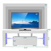 TV Unit Cabinet Cupboard Sideboard TV Stand RGB Light Living Room Table