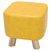 Small Square PU Leather Footstool Pouffe Coffee Table Seat Kids Chair Stool 28CM