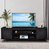 TV Stand TVs up to 65 Inches Media Console Cabinet Entertainment Center 2 Doors