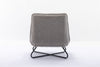Modern Lounge Recliner Chair Sleeper Sofa Living Room Cinema Armless Chair Grey
