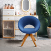 Modern 360° Swivel Accent Chair Ergonomic Leisure Armchair Padded Lounger Seat