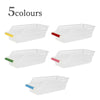 4pc Kitchen Fridge Plastic Drawer Storage Rack Holder Organizer Box Space Saver