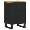 vidaXL Bathroom Cabinet Solid Wood Robust and stable Plenty of storage space