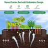 Shape Adjustable Raised Garden Bed Outdoor Planter Box Flower Planting Container