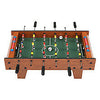 27" Foosball Table Football Game Soccer Family Play Fun Desk Wooden Free Stand
