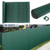 3/5m Green Bamboo Slat Screening Garden Fence Slatted Roll Screen Wind Sun Shade