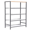 Shoe Rack 5 Tier Cabinet Storage Organiser Stand Shelf for Entryway Hallway