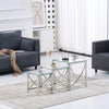 Nest of Coffee Tables Set 3 Piece - Nesting Sofa End Side Table For Living Room