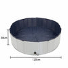 Foldable Dog Pool Collapsible Hard PVC Pet Dog Swimming Bath Tub Pet Wading Pool