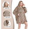 Hoodie Blanket Reversible Oversized Ultra Plush Sherpa Giant Hooded Sweatshirt