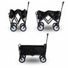 Foldable Garden Cart Pull Wagon Hand Transport Cart Collapsible Trolley NS