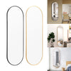 120cm Full Length Metal Frame Dressing Mirror Wall Mounted Bedroom Hallway Decor