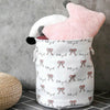 Foldable Washing Clothes Laundry Basket Bin Canvas Baby Kids Toy Organiser Bag