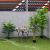Large Artificial Bamboo Green Tree outdoor Tall Plant in Pot Home Office Decor