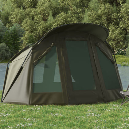 Carp Fishing Bivvy 2 Ribs Angler Shelter Tent Windproof Fortress Bivvy With Hood