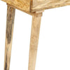 Slim Hallway Console Table Rustic Narrow Sideboard Solid Mango Wood Handmade
