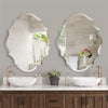 Decorative Wall Mounted Mirror HD Bathroom Mirror Bedroom Hallway Entryway Mirro