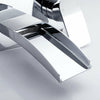 Modern Chrome Bath Tap Basin Sink Wall Mounted Waterfall Bathtub Mixer Faucet