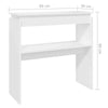 Console Table Engineered Wood Living Room Couch Table Multi Colours