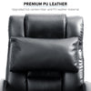 Executive Office Chair Leather Swivel Recliner Computer Desk Chair Gaming Chair