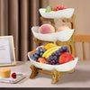 3 Tier Fruit Basket Bowl Holder Stand Kitchen Organizer Vegetable Snacks Storage
