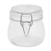 Glass Storage Jars Airtight Clip Top Lid Food Preserve Preserving Jar 500ml x 3