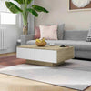 Coffee Table Engineered Wood Home Living Room End Table Multi Colours