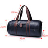 Mens Faux Leather Duffle Weekend Bag Gym Large Travel Luggage Handbag Holdall