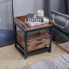 Industrial Sofa Side End Coffee Table With Drawer Bedside Lamp Table Nightstand