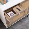 Pastoral Storage Cabinet Cupboard Sideboard Chest Of Drawers W/ 3 Drawers 1 Door