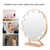 Smart Fill Light HD Cosmetic Mirror LED Light Illuminated Golden Makeup Mirror