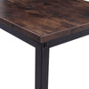 Industrial Wood Hallway Console Table Living Room Side Table w/ Bottom Shelf