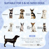 Dog Sofa Bed, Pet Chair, Kitten Couch Lounge w/ Cushion, for XS, S Dogs