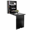 Wall Mounted Desk Folding Computer Table Space Saving Workstation Home Office
