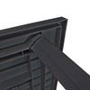 3 Sizes Outdoor Garden Table Plastic Anthracite Weather Resistant Furniture