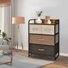 4-Drawer Dresser Storage Tower Vertical Organizer Unit Utility Dresser Chest