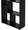 Tall Wooden Bookcase Modern Room Divider Display Storage Cabinet Shelving Unit