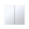 Double Door Modern Led Wall Mirror Cabinet Hotel Home Bathroom Vanity Lighting