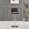 2/4 x Breakfast Bar Stools Bar Chairs Velvet Swivel Chrome Base Gas Lift Kitchen