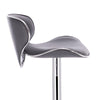 1/2x Bar Stools Kitchen Breakfast Chair PU Leather Gas Lift Swivel Barstool Pub