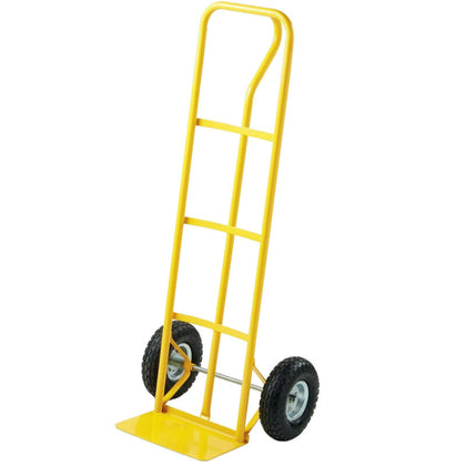 600LB HEAVY DUTY SACK TRUCK INDUSTRIAL HAND TROLLEY WITH PNEUMATIC TYRE WHEEL