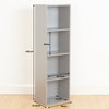 4 Tier Wooden Grey Cube Bookcase Storage Display Unit Modular Shelving #549