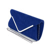 Plain Suede Wedding Party Prom Women and Women Evening Clutch Handbag